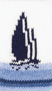 BREAKER WHITE/ BEACH SKY STRIPE